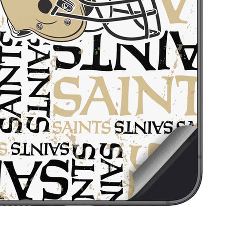 NFL New Orleans Saints - Blast Galaxy S25 Plus Skin