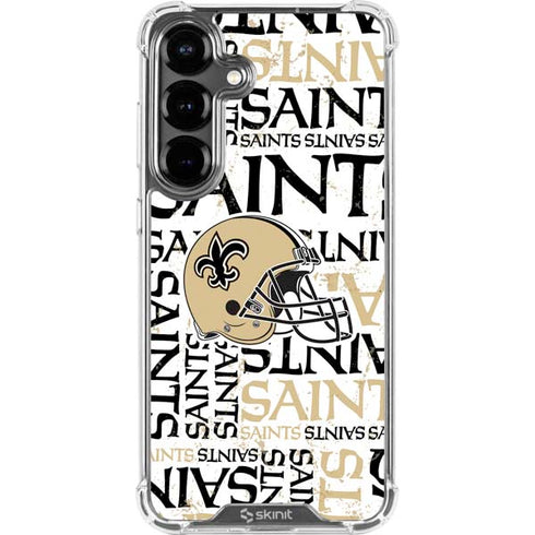NFL New Orleans Saints - Blast Galaxy S26 Plus Clear Case