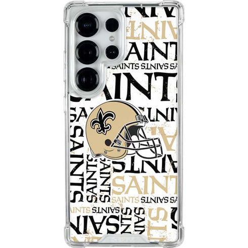 NFL New Orleans Saints - Blast Galaxy S26 Ultra Clear Case