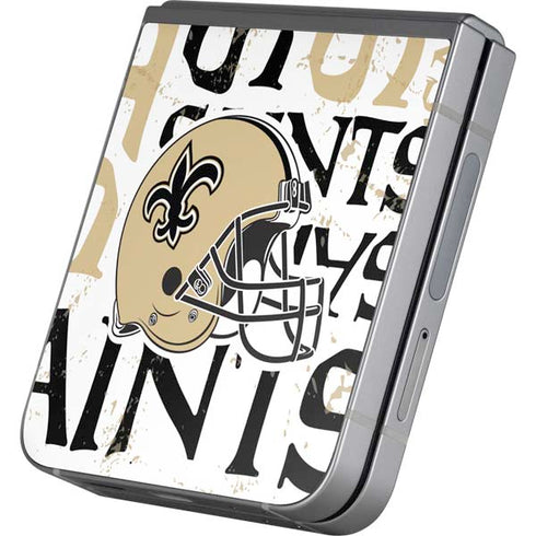 NFL New Orleans Saints - Blast Galaxy Z Flip6 Skin