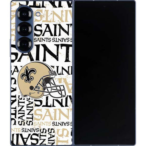 NFL New Orleans Saints - Blast Galaxy Z Fold6 Skin