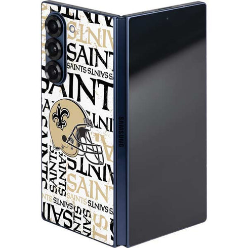 NFL New Orleans Saints - Blast Galaxy Z Fold6 Skin