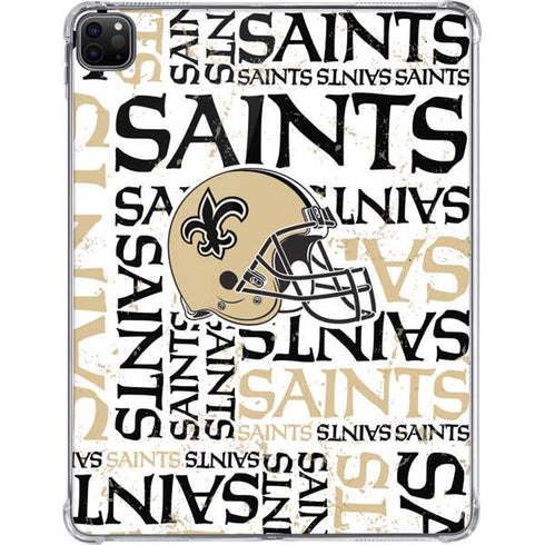NFL New Orleans Saints - Blast iPad Pro 11in (2024) Clear Case