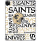 NFL New Orleans Saints - Blast iPad Pro 11in (2024) Clear Case