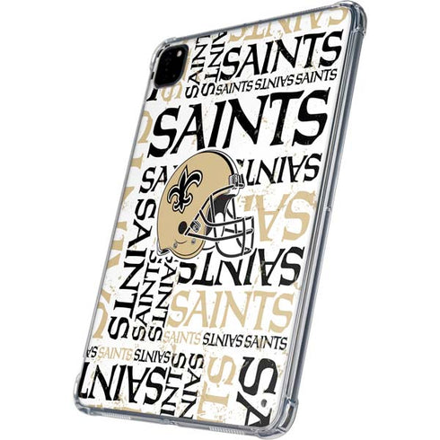 NFL New Orleans Saints - Blast iPad Pro 11in (2024) Clear Case