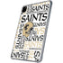 NFL New Orleans Saints - Blast iPad Pro 11in (2024) Clear Case