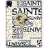 NFL New Orleans Saints - Blast iPad Pro 12.9in (2020) Clear Case
