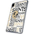 NFL New Orleans Saints - Blast iPad Pro 12.9in (2020) Clear Case