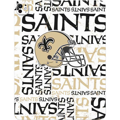 NFL New Orleans Saints - Blast iPad Pro 13in M4 (2024) Skin