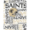 NFL New Orleans Saints - Blast iPad Pro 13in M4 (2024) Skin