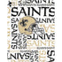 NFL New Orleans Saints - Blast iPad Pro 13in M4 (2024) Skin