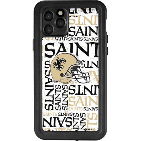 NFL New Orleans Saints - Blast iPhone 11 Pro Waterproof Case