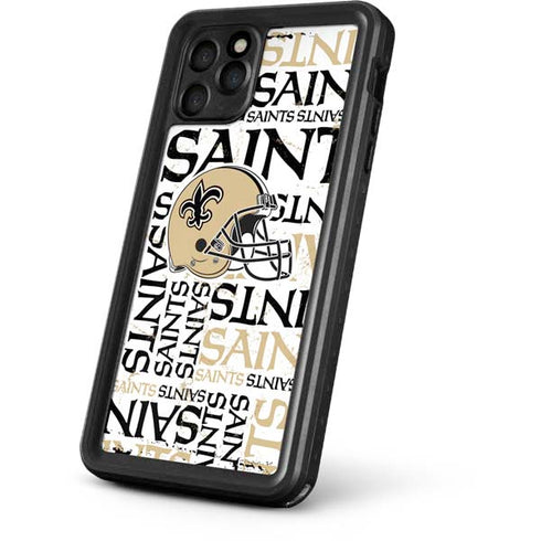 NFL New Orleans Saints - Blast iPhone 11 Pro Waterproof Case