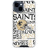 NFL New Orleans Saints - Blast iPhone 15 Clear Case