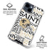 NFL New Orleans Saints - Blast iPhone 15 Clear Case
