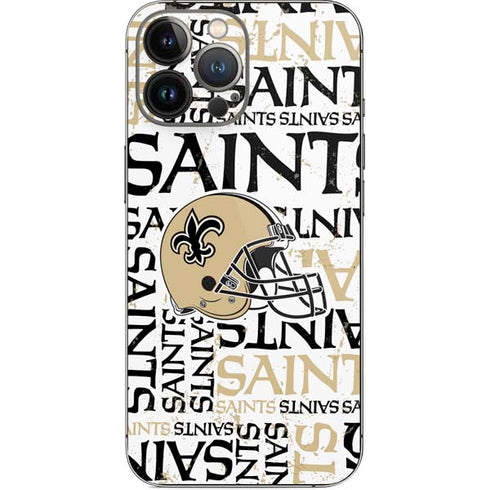 NFL New Orleans Saints - Blast iPhone 15 Pro Max Skin