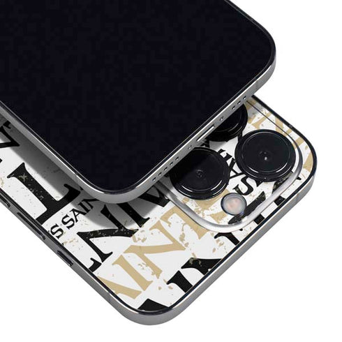 NFL New Orleans Saints - Blast iPhone 15 Pro Max Skin
