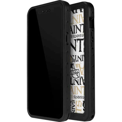 NFL New Orleans Saints - Blast iPhone 15 Pro Waterproof Case