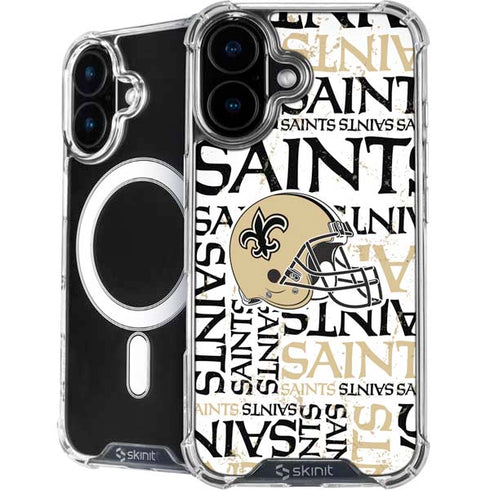 NFL New Orleans Saints - Blast iPhone 16 MagSafe Case