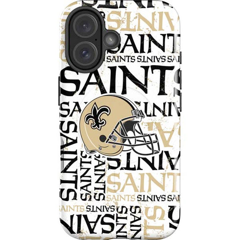 NFL New Orleans Saints - Blast iPhone 16 Magsafe Impact Case