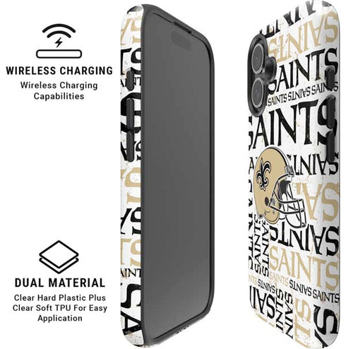 NFL New Orleans Saints - Blast iPhone 16 Plus Magsafe Impact Case