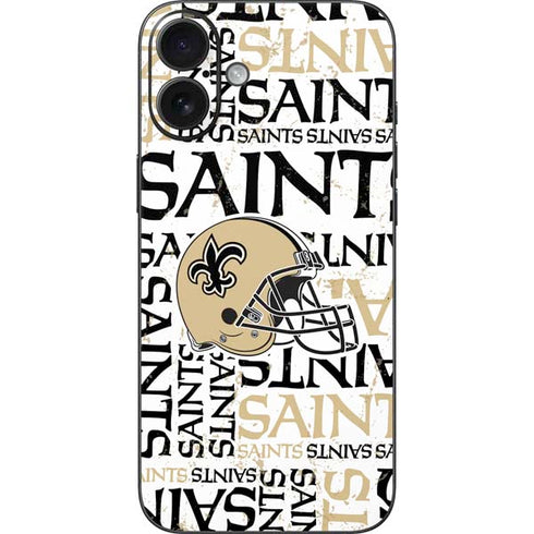 NFL New Orleans Saints - Blast iPhone 16 Plus Skin