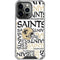 NFL New Orleans Saints - Blast iPhone 16 Pro Clear Case