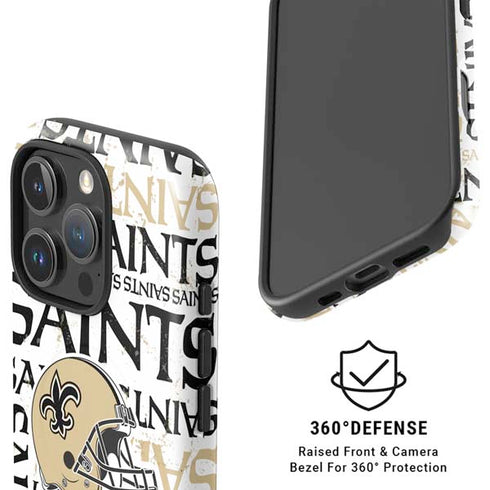 NFL New Orleans Saints - Blast iPhone 16 Pro Max Magsafe Impact Case