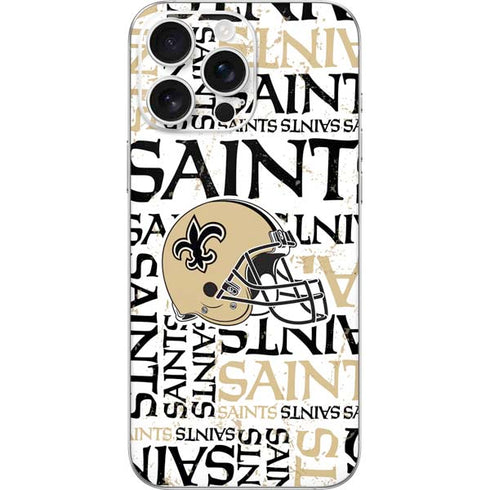 NFL New Orleans Saints - Blast iPhone 16 Pro Max Skin