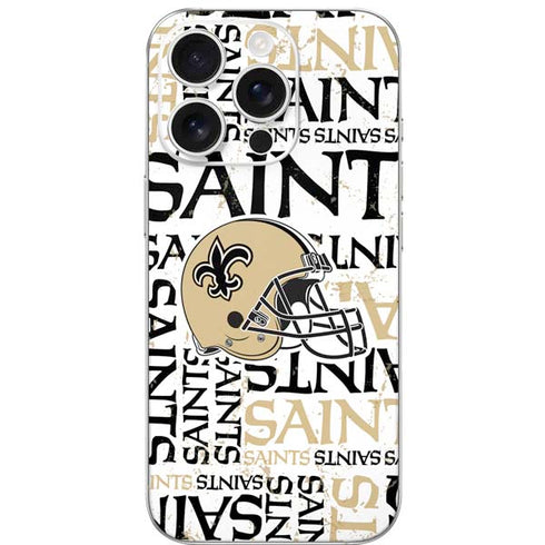 NFL New Orleans Saints - Blast iPhone 16 Pro Skin