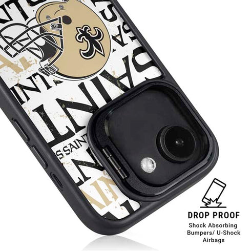NFL New Orleans Saints - Blast iPhone 16e Kickstand Case