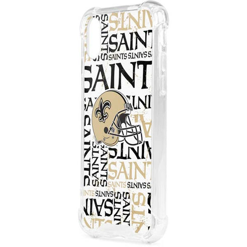 NFL New Orleans Saints - Blast iPhone XS Clear Case