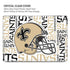 NFL New Orleans Saints - Blast MacBook Pro 14in (2021-24) Case plus Skin