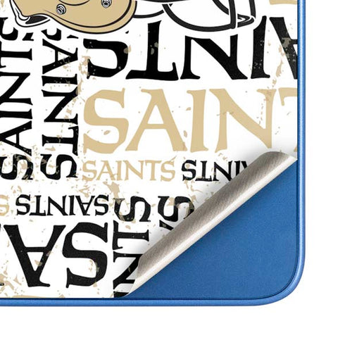 NFL New Orleans Saints - Blast Moto G Play 4G (2024) Skin