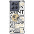 NFL New Orleans Saints - Blast Moto G Play 5G (2025) Clear Case