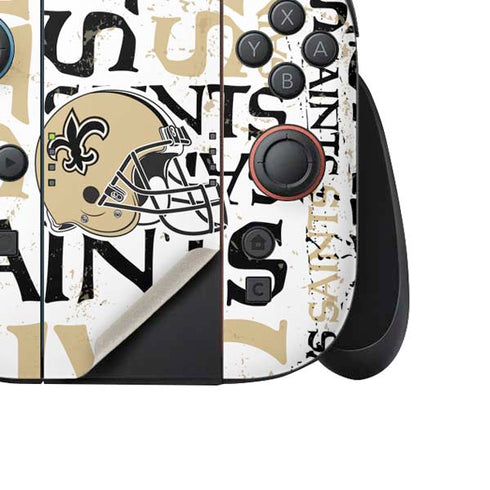 NFL New Orleans Saints - Blast Nintendo Switch 2 (2025) Joy-Con Controller Skin