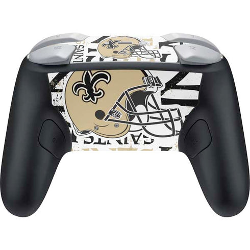 NFL New Orleans Saints - Blast Nintendo Switch 2 (2025) Pro Controller Skin