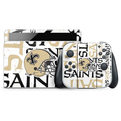 NFL New Orleans Saints - Blast Nintendo Skins