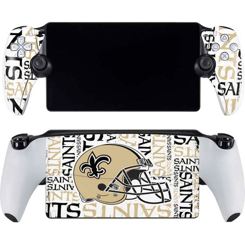 NFL New Orleans Saints - Blast PlayStation Portal Remote Player Skin