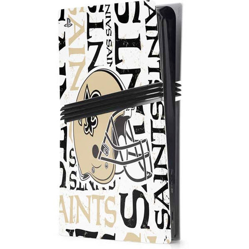 NFL New Orleans Saints - Blast PS5 Pro Console Skin
