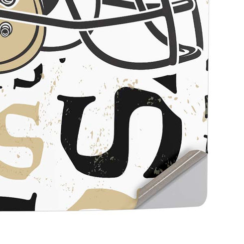 NFL New Orleans Saints - Blast PS5 Pro Disk Console Skin