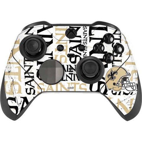 NFL New Orleans Saints - Blast Xbox Elite Wireless Controller Series 2 Skin