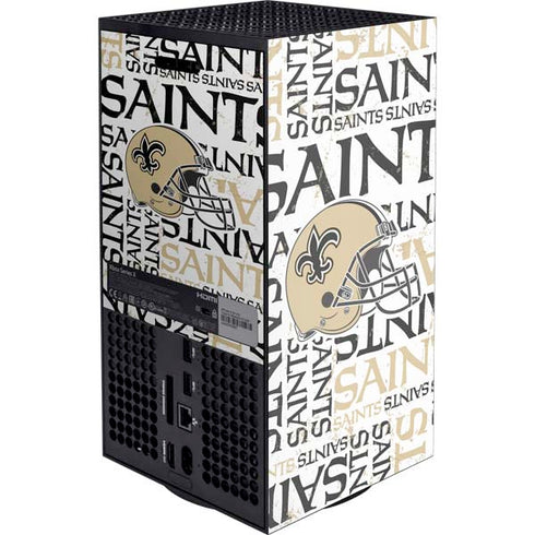 NFL New Orleans Saints - Blast XBox Series X Digital Edition Console Skin