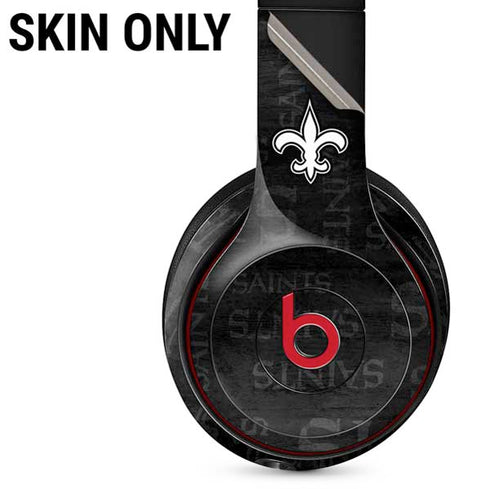 NFL New Orleans Saints Black & White Beats Solo 3 Wireless Skin