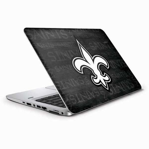 NFL New Orleans Saints Black & White HP Elitebook Skin