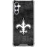 NFL New Orleans Saints Black & White Gabb Phone 4 Clear Case