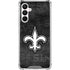 NFL New Orleans Saints Black & White Galaxy A16 5G Clear Case
