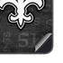 NFL New Orleans Saints Black & White Galaxy A16 5G Skin