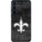 NFL New Orleans Saints Black & White Galaxy A55 5G Skin