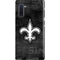 NFL New Orleans Saints Black & White Galaxy Note 10 Pro Case